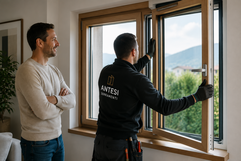 finestra legno trentino ditta serramenti